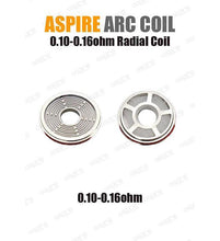 Load image into Gallery viewer, Aspire - Radial Coil ARC Technology (3-pack)
